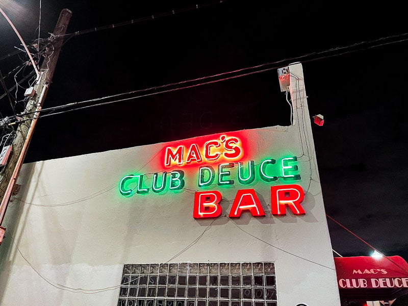 "The Deuce": South Beach's eclectic spot with pool tables, jukebox, vintage art, and a daily two-for-one happy hour from 8 am to 5 pm.