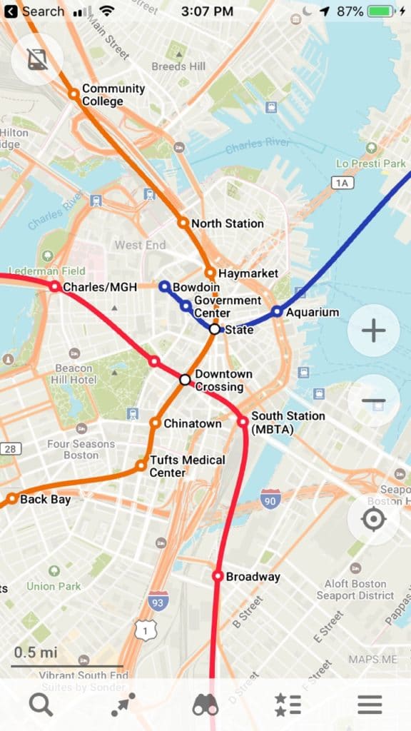 Maps.me is one of the best travel apps in 2019