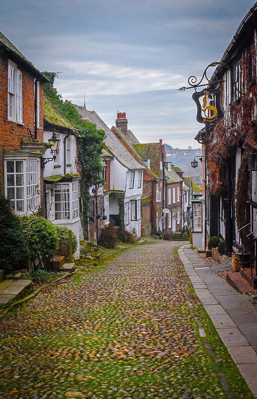 Mermaid Street in Rye, England