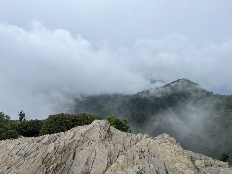 Experience the breathtaking beauty of Mount LeConte, where the sky meets the earth in perfect harmony