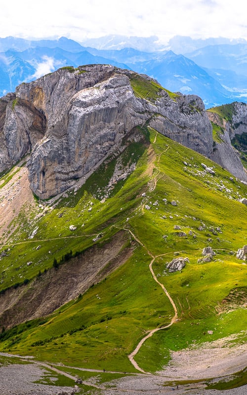 Tip: don’t book your tickets up to Mt. Pilatus far in advance. Make sure the weather cooperates, otherwise you won’t be able to see much from the top.