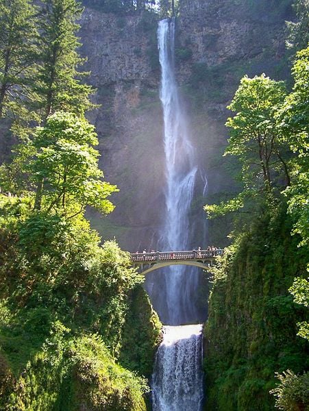 Multnomah Falls in Oregon