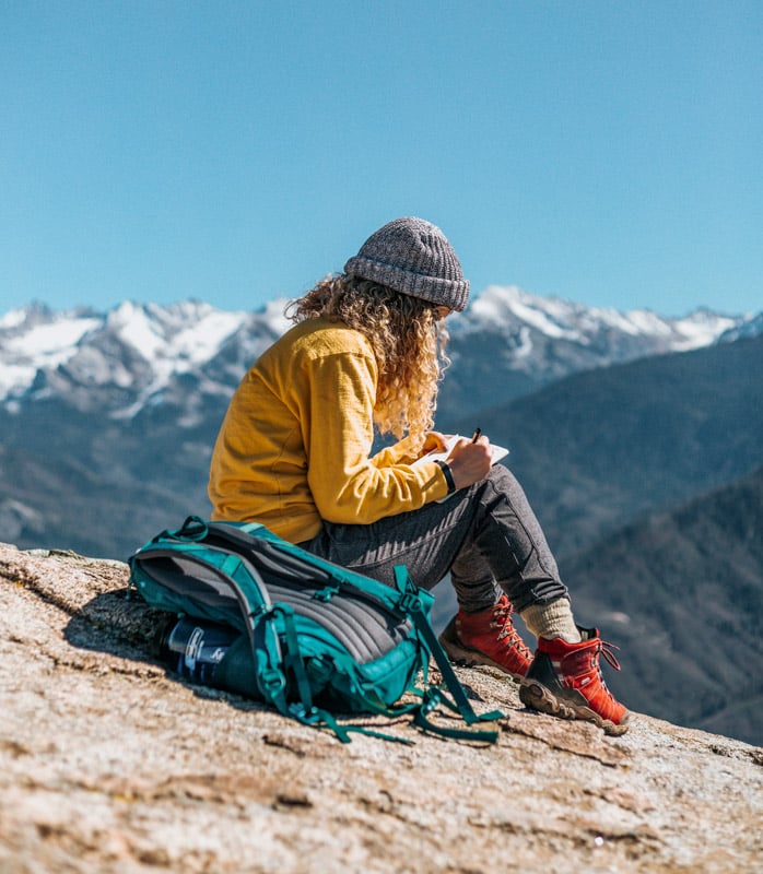 Journaling in nature