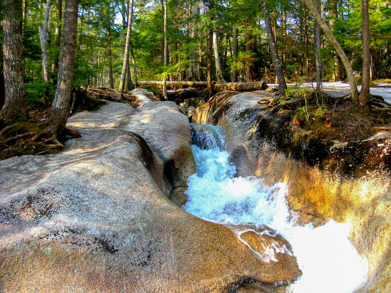 Breathtaking scenery is abundant along the Kancamagus Highway, one of the best weekend getaways in New England.