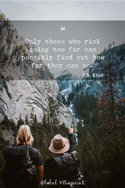 This new adventure quote for hikers is one of my favorites