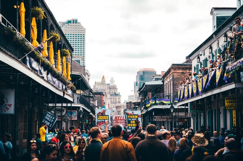 Discover the soulful charm of the French Quarter in New Orleans, one of the most unique places in Southeast USA