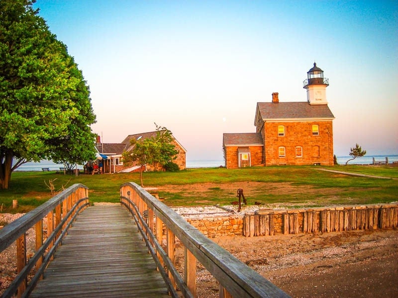 Sheffield Island Lighthouse in Norwalk, Connecticut