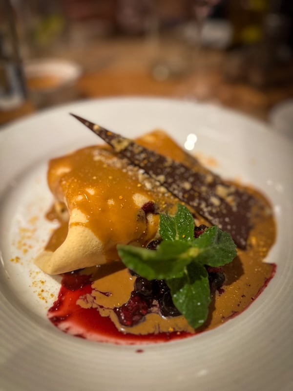 The pancake dessert Punta Arenas