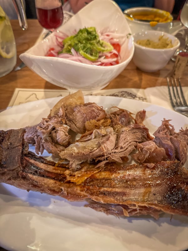 Patagonian Lamb Dish
