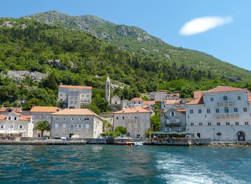 The charming town of Kotor in Croatia, nestled by the sea, offers stunning views and rich history