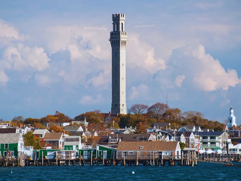 The Pilgrim Monument's historical and cultural landmark makes it a best place to visit in Provincetown, MA.