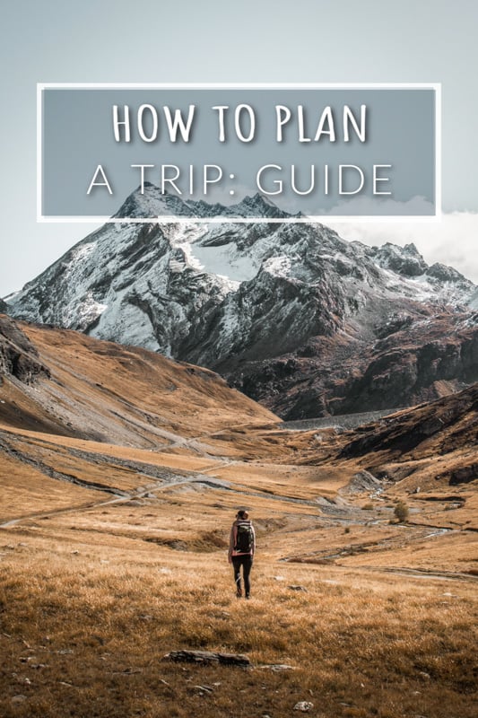 This article on travel plans is the best foray into tourism