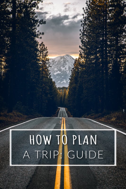 Planning for a trip guide and advice for travelers