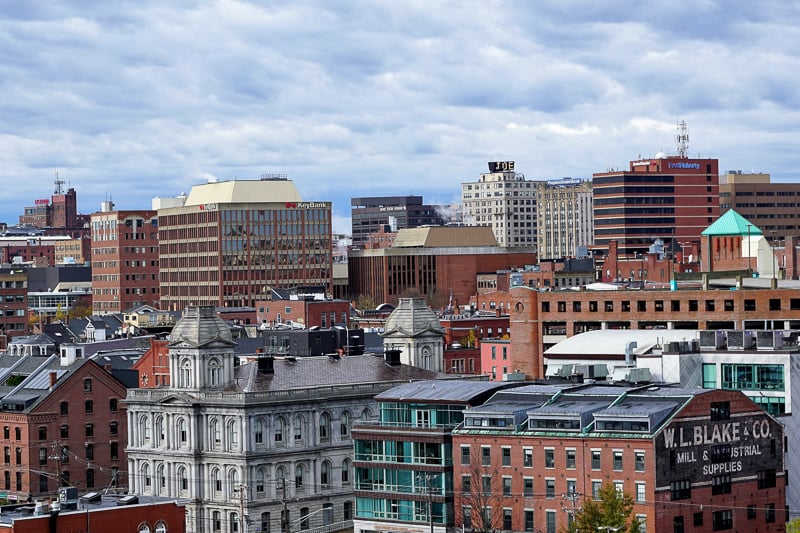 Portland is much more industrial than one would expect for a place in Maine. It's definitely one of the best weekend getaways in New England.