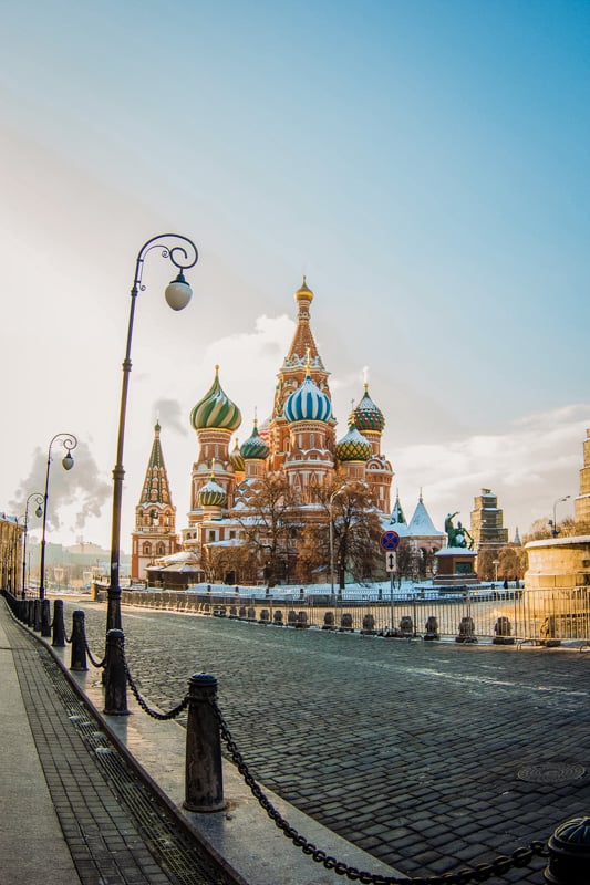 Red Square is the oldest and largest square in Moscow, Russia