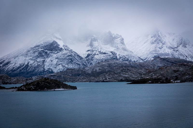 Remote location in Patagonia