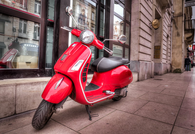 Renting mopeds is the best way to get around in Martha's Vineyard.
