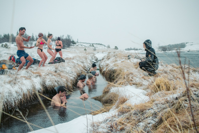 Cold immersion retreat