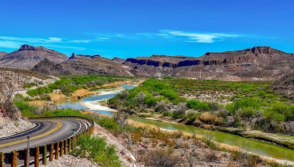 Big Bend, one of the largest national park