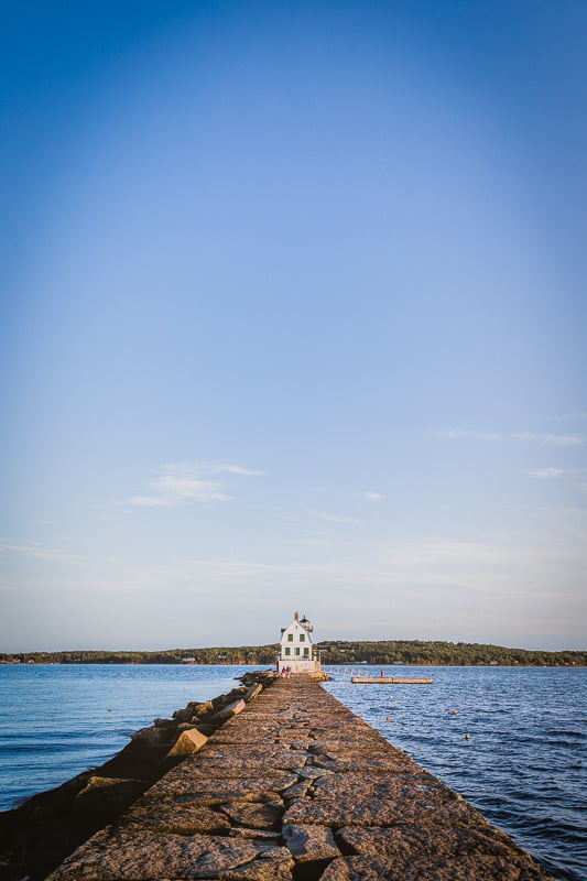 Rockport is a popular coastal town and fishing village in Maine.