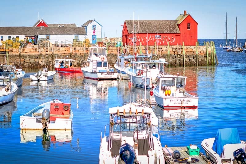 Bradley Wharf in Rockport