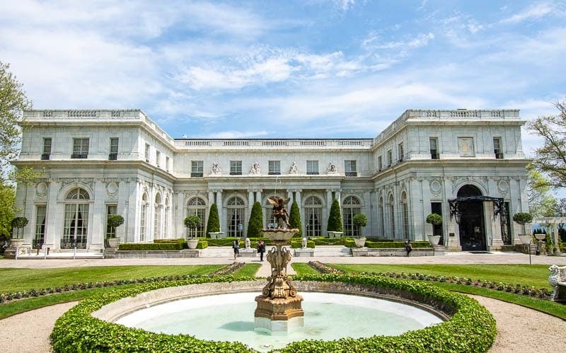 Rosecliff Mansion in Newport, Rhode Island