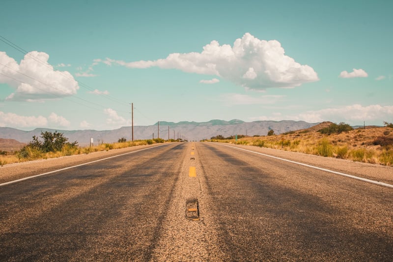 Route 66 starts in Chicago and ends in Santa Monica