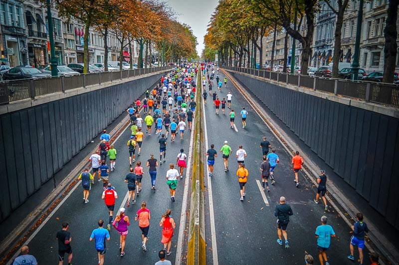 Running a marathon is the ultimate bucket list idea.