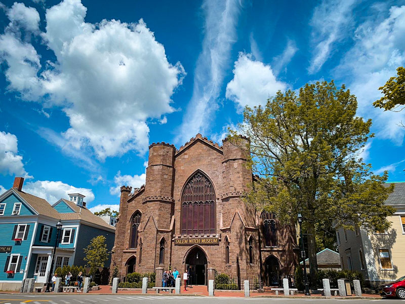 Salem Witch Museum is one of the best things to do in Salem, MA in October.