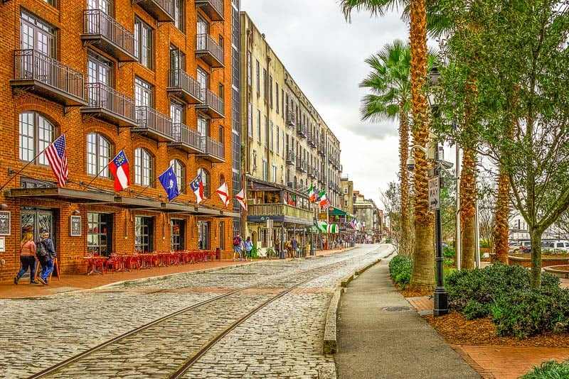 Savannah is incredibly picturesque