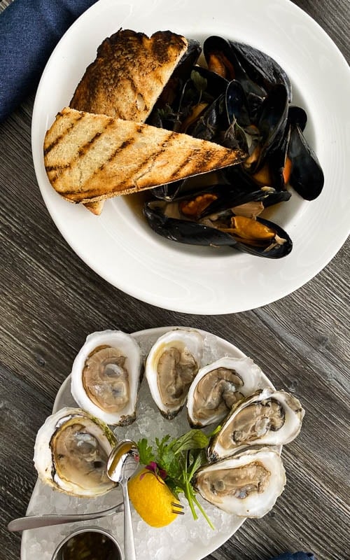 The seafood on Cape Cod 