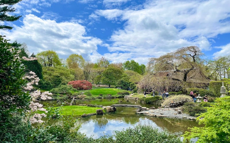 Shofuso Japanese House is a serene and authentic Japanese-style house and garden in Philadelphia, offering a glimpse into traditional Japanese architecture and culture.