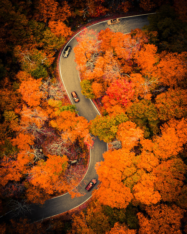 Smugglers Notch in Stowe, Vermont