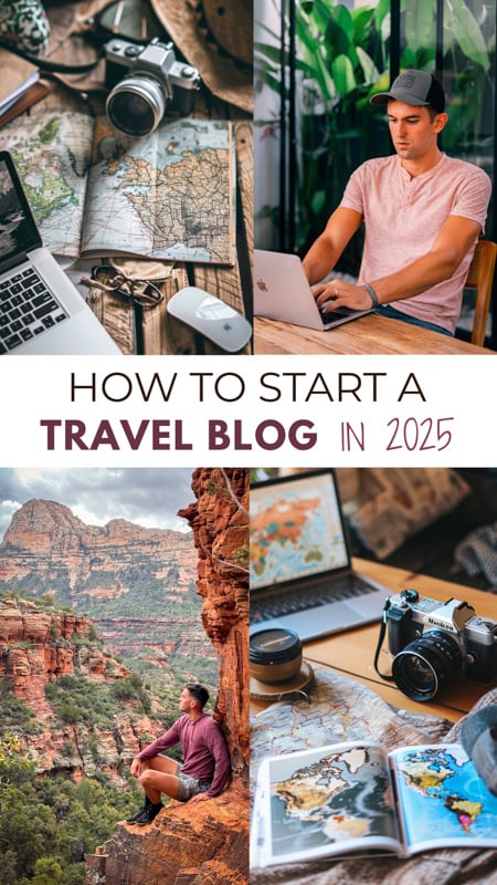 Tips for starting a travel blog in 2025