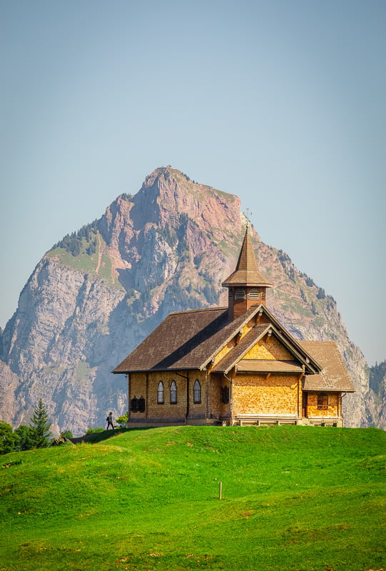 Stoos-Kirche is a gorgeous church in Stoos.