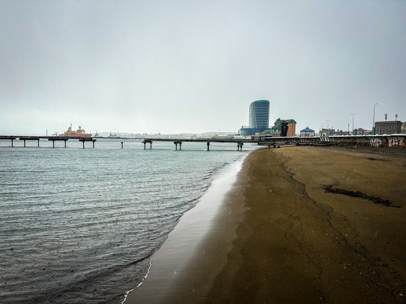 Punta Arenas Beach along the Strait of Magellan