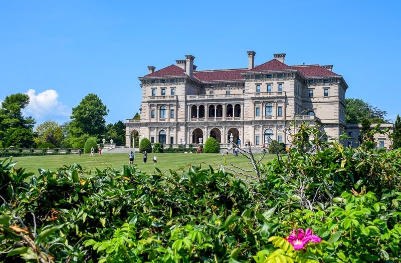 The Breakers in Newport, Rhode Island, one of the best weekend getaways in New England