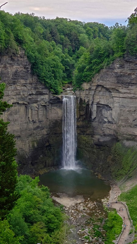 New York's Finger Lakes: a water lover's paradise with eleven lakes for boating, fishing, and swimming.