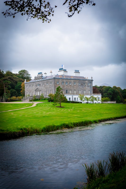 The Westport House is one of the few privately owned estates still standing in Ireland.