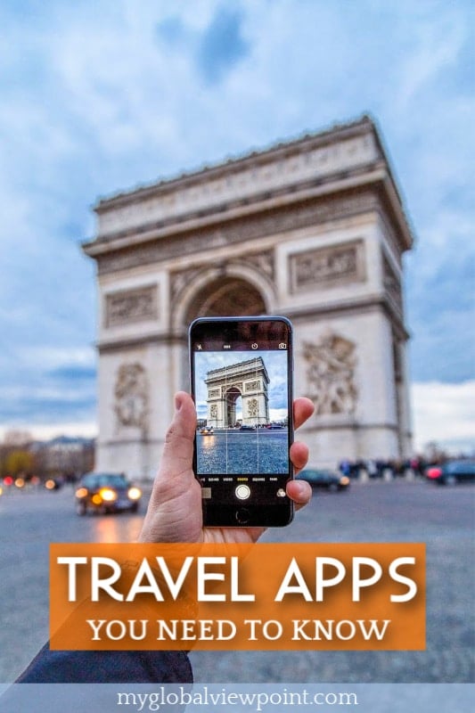 Traveling apps around the world