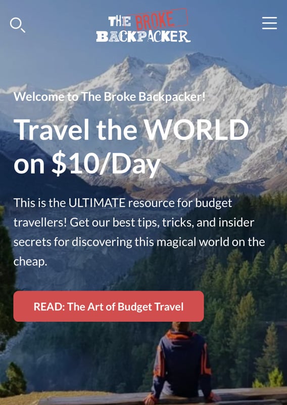 A traveling blog for digital nomads and backpackers.