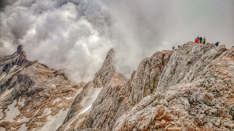 Triglav the highest mountain in Slovenia