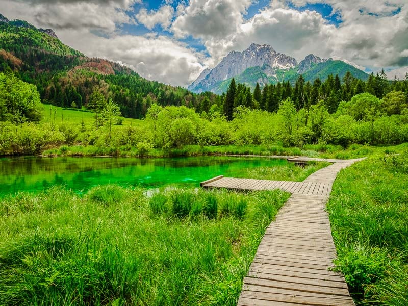 Triglav National Park in Slovenia