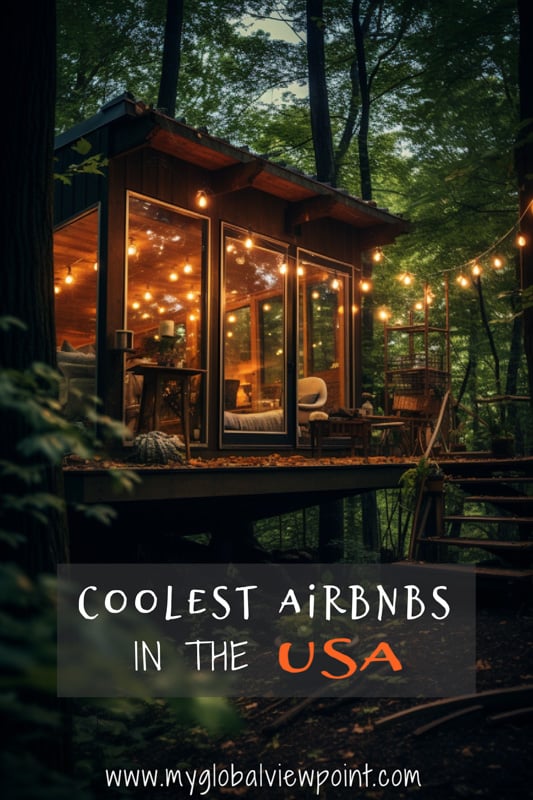 Unique vacation rentals in USA right now