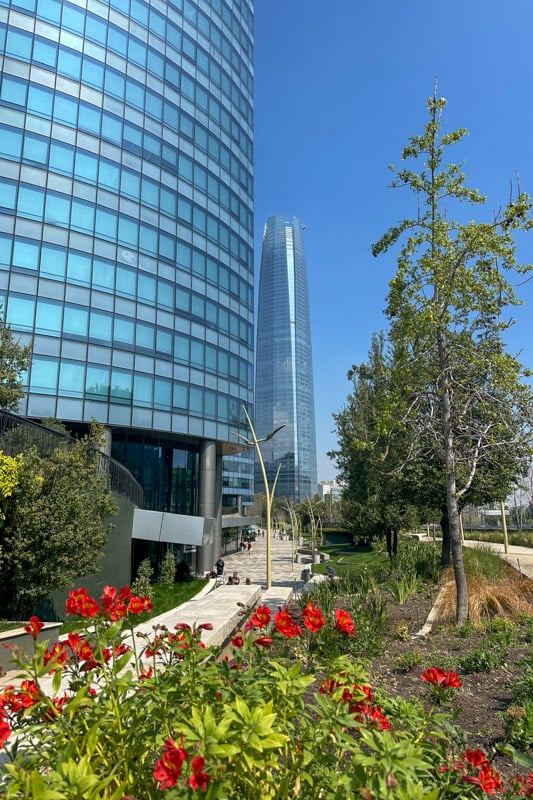 Urban Park in Santiago