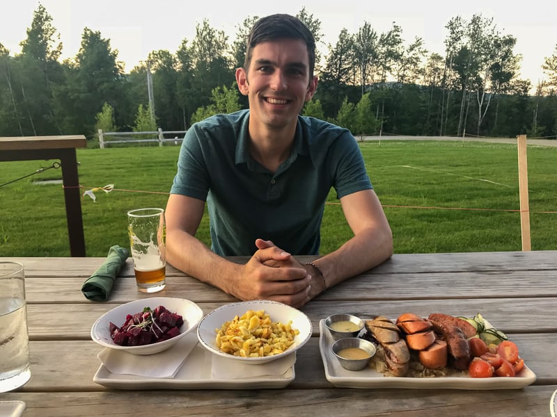 Von Trapp Brewery & Bierhall. This is one of the best weekend getaways in New England.