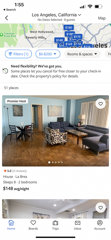 VRBO is among the best apps for travel