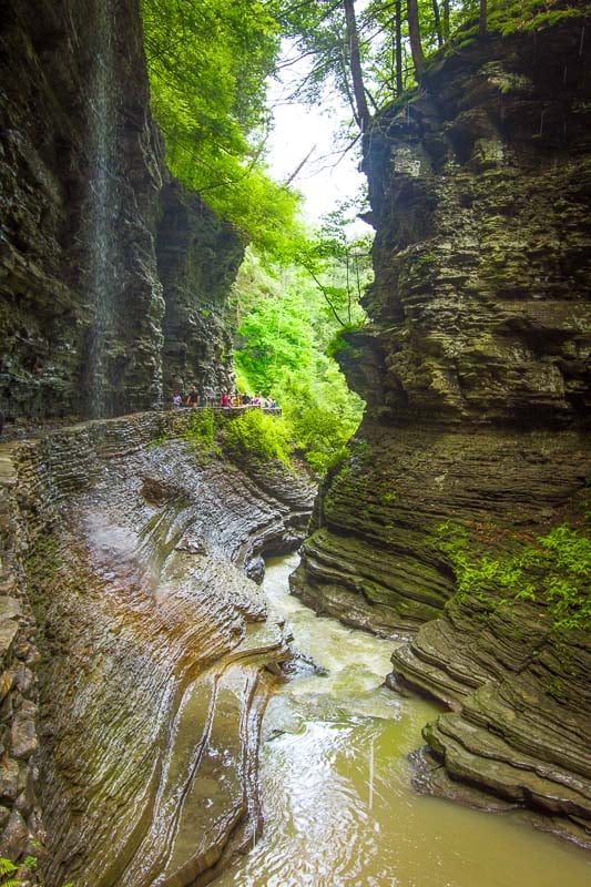 Watkins Glen looks otherworldly.
