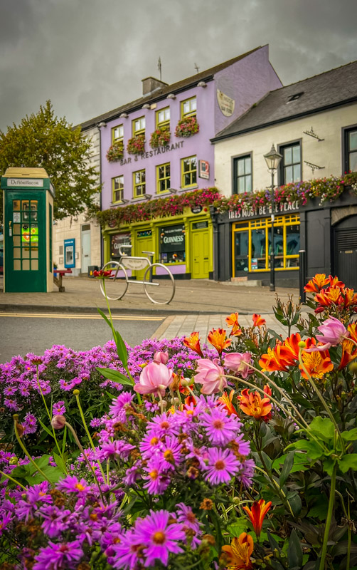 Westport, Ireland is a colorful old town