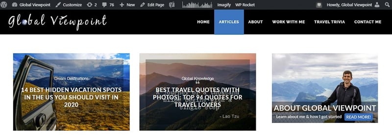 Wordpress setup with Bluehost